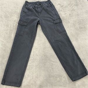 American Eagle Outfitters Charcoal/Black Cargo Pants